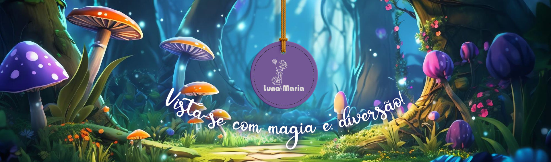 Vista-se com magia e diversão! Luna Maria Fantasias